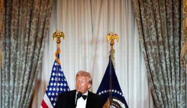 Donald Trump sorgt bei Preisverleihung im Kennedy Center für ein Novum