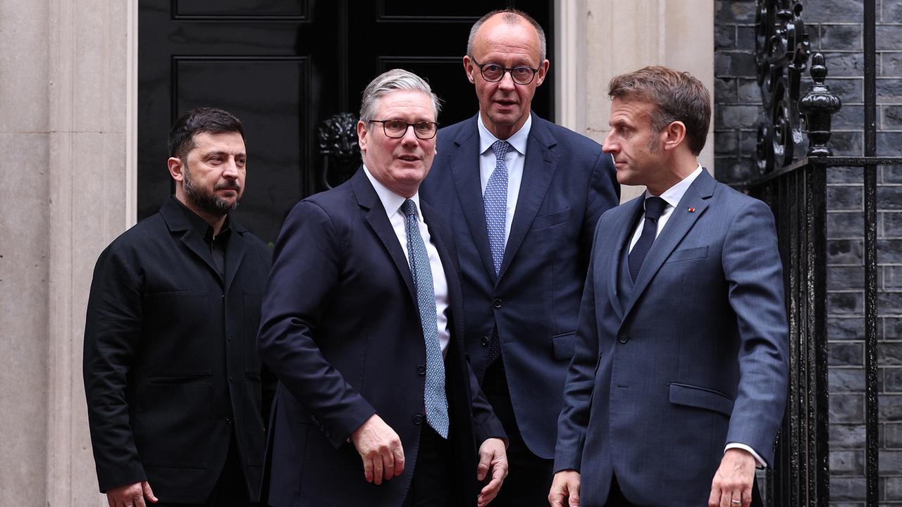 Ukraine-Treffen in London: Europa steckt in der Zwickmühle