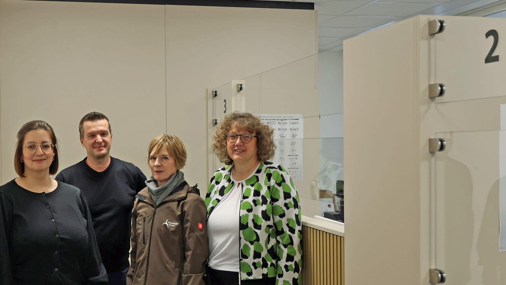 Die Räumlichkeiten des Straßenverkehrsamts in Monchau: Das Erdgeschoss wurde modernisiert. Die Räumlichkeiten des Straßenverkehrsamts in Monchau: Das Erdgeschoss wurde modernisiert.