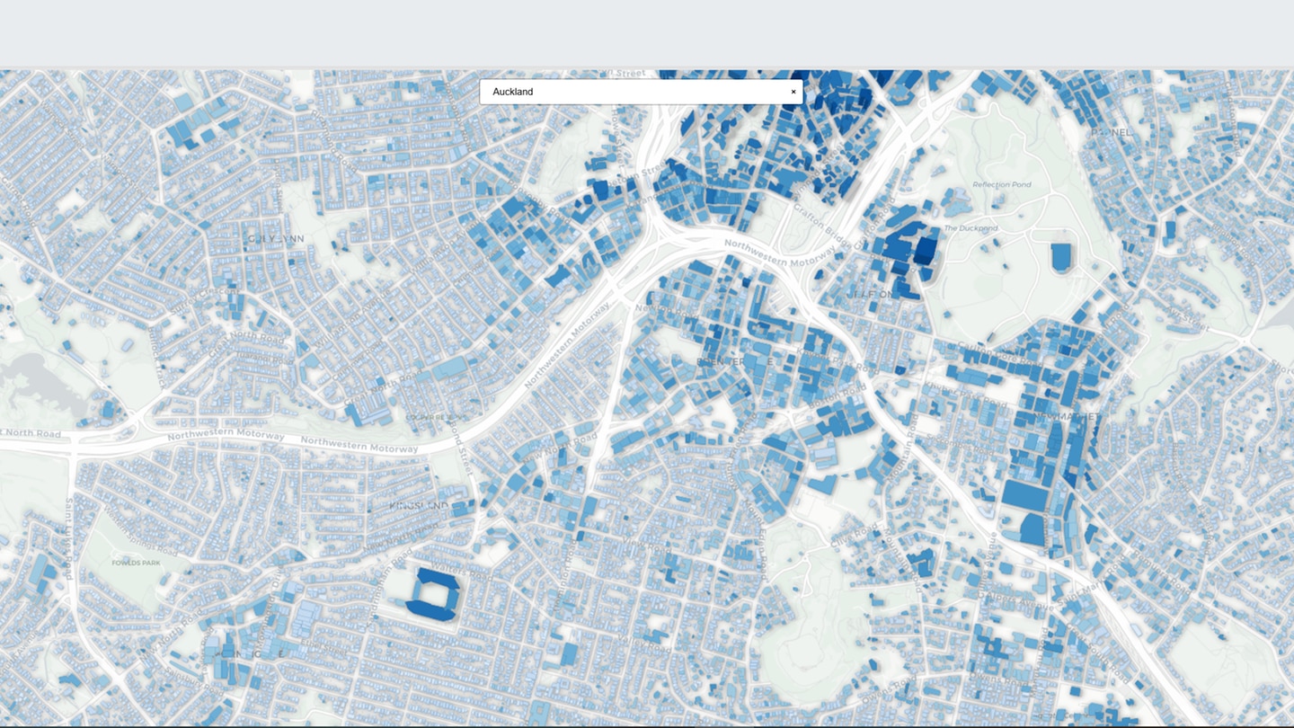 Erstmals nahezu alle Gebäude der Welt als 3D-Modell verfügbar