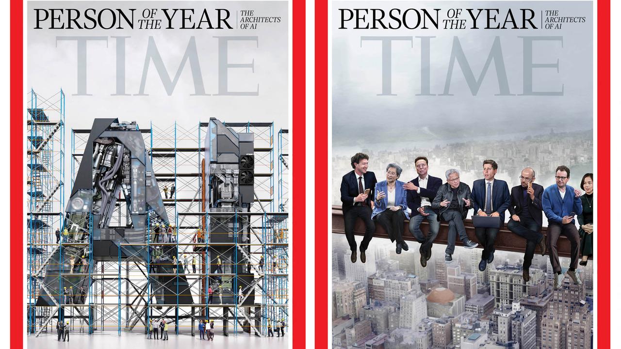 Time-Magazine kürt "Architekten der KI" zu Person des Jahres 2025