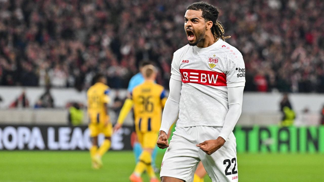 Europa League: VfB Stuttgart stößt gegen Tel Aviv das Tor zum Achtelfinale auf
