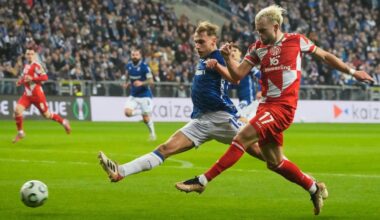 Conference League: Kämferische Mainzer punkten in Unterzahl bei Lech Posen