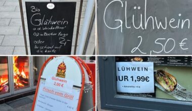 Immer mehr billiger Glühwein rund um den Christkindlesmarkt in Augsburg