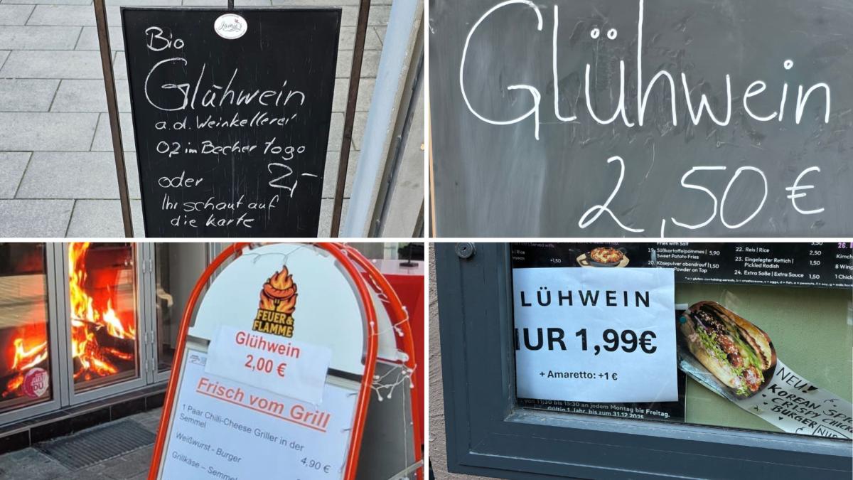 Immer mehr billiger Glühwein rund um den Christkindlesmarkt in Augsburg