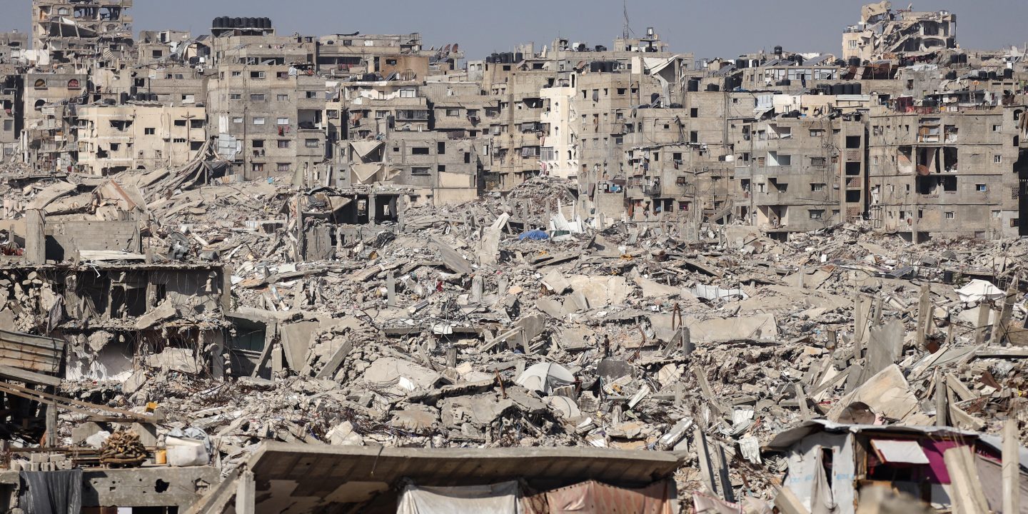 USA verlangen von Israel Räumung der Trümmer in Gaza