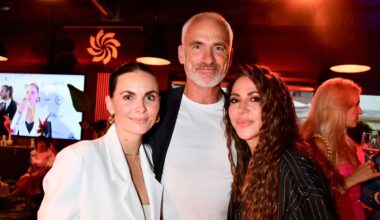 Denise Merten, René Merten und Simone Thomalla im Juli 2025