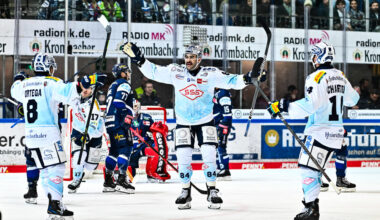Roosters drehen irres Kellerduell, Mannheim eilt zum nächsten Shutout, Straubing ringt den Meister nieder