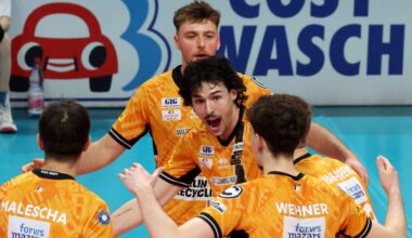 Volleys setzen Erfolgsserie gegen Haching München fort