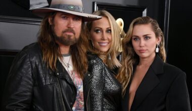 Billy Ray, Tish und Miley Cyrus bei den Grammy Awards 2019