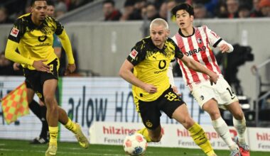 Bundesliga, 14. Spieltag – Sonntag: Zehn Dortmunder kommen in Freiburg nicht über Unentschieden hinaus