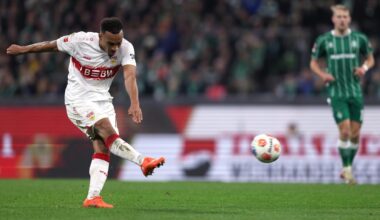 Leweling knallt VfB Stuttgart bei Werder Bremen aus dem Bundesliga-Tief