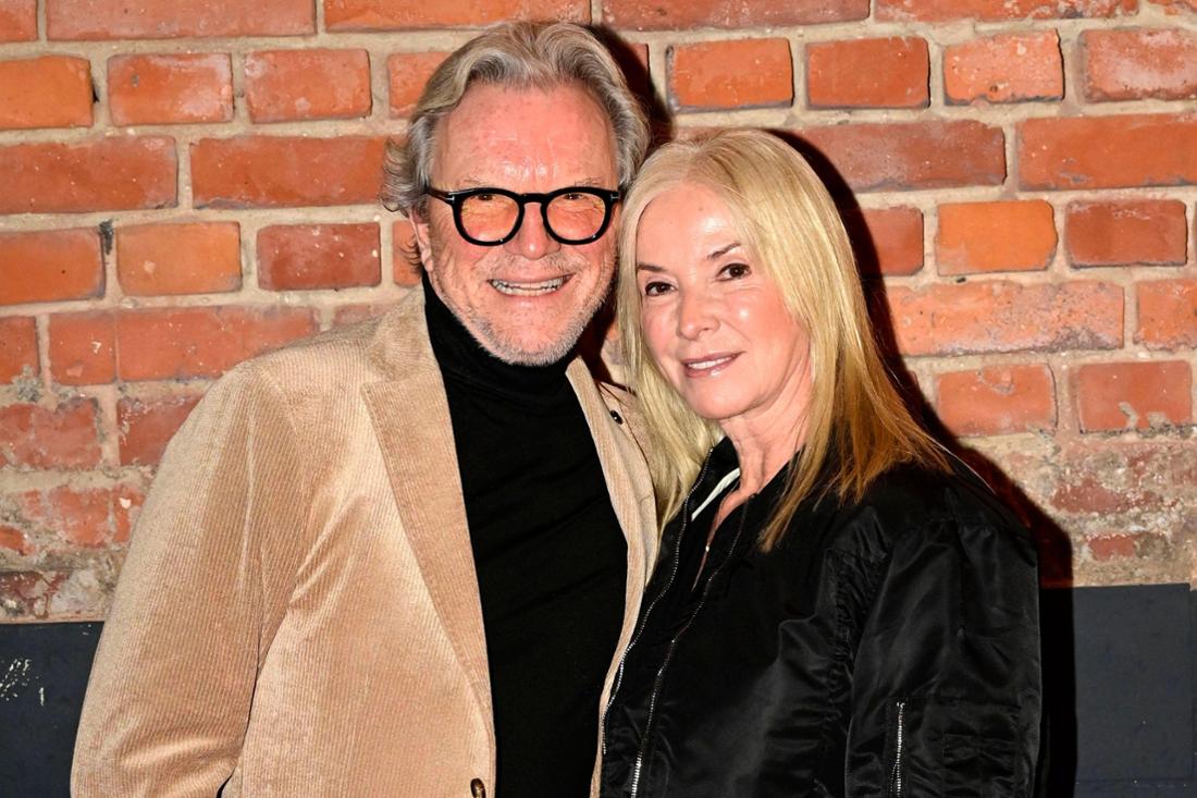 Wolfgang und Gesine Lippert im November 2025 bei der Premiere der Dinnershow Moments 3 im Chapiteau der Träume im Ostra-Dome & Ostra-Studios in Dresden.