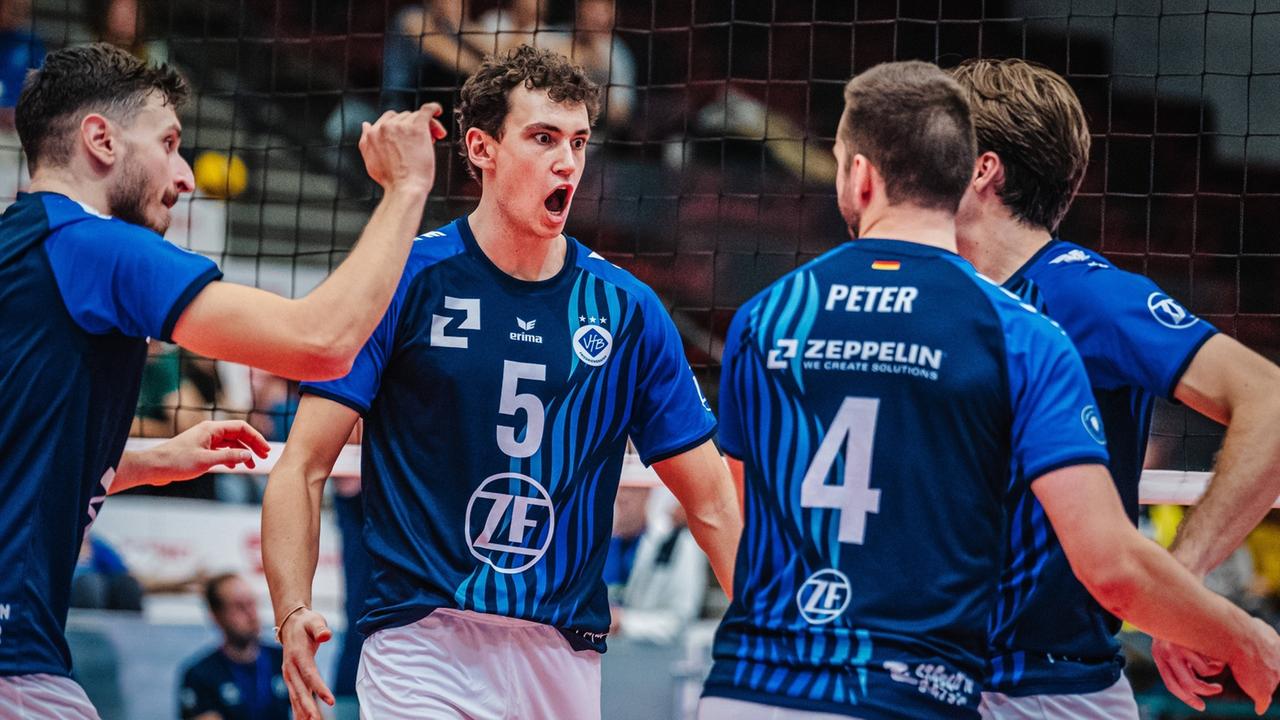 Volleyball | DVV-Pokal: Nach Sieg über Berlin: VfB Friedrichshafen zieht ins Pokalfinale ein