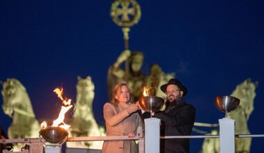 Chanukkafeier in Berlin: Klöckner mahnt auf Chanukkafeier zu Verteidigung jüdischen Lebens