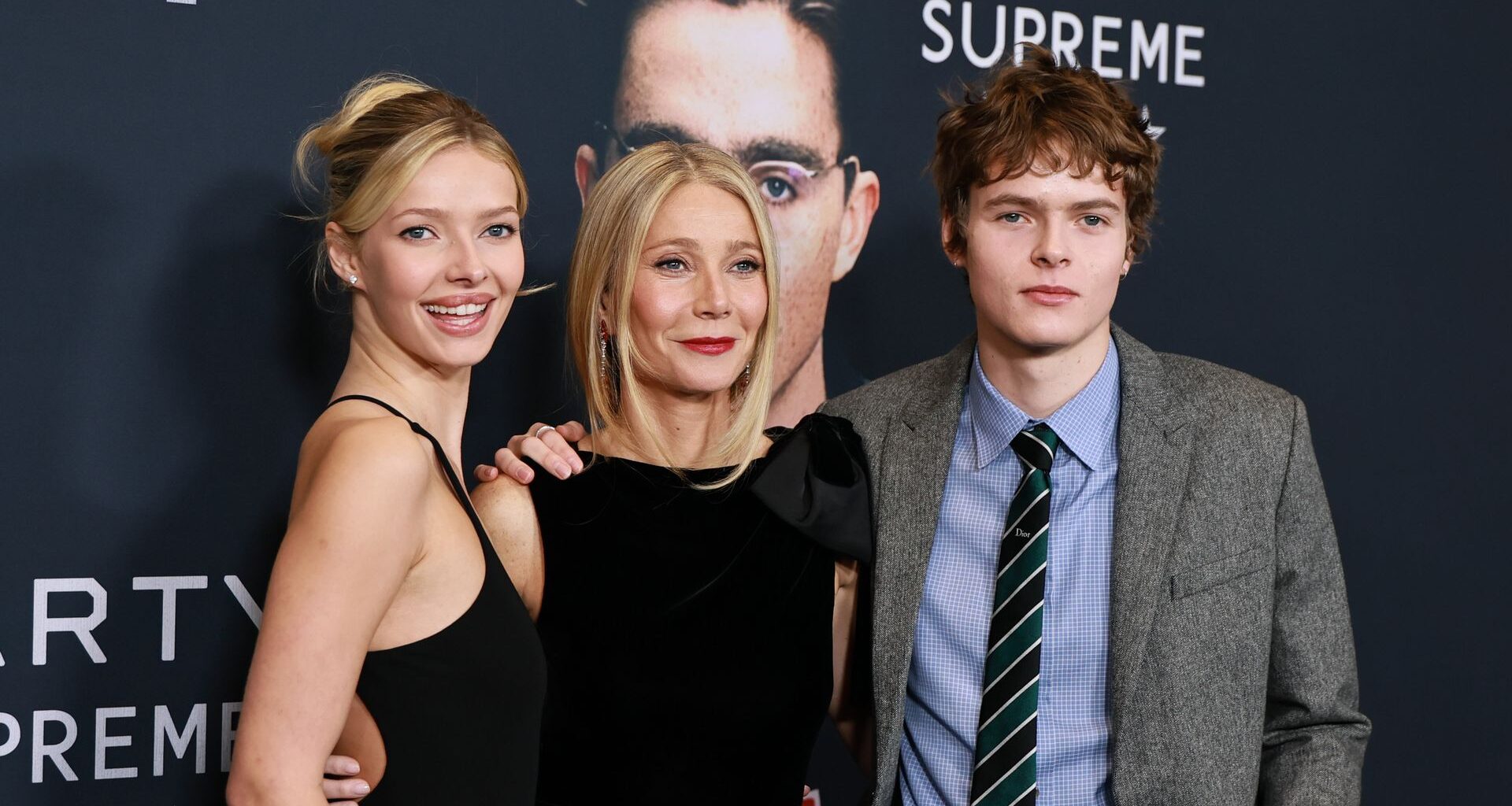 Apple Martin, Gwyneth Paltrow und Moses Martin 2025