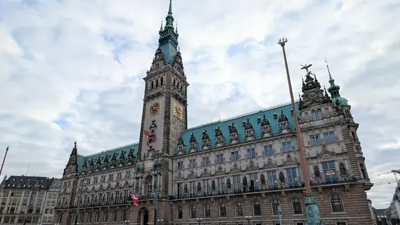 Das Hamburger Rathaus