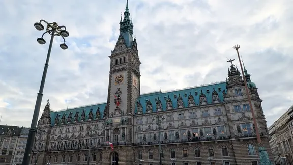 Das Hamburger Rathaus