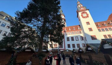 Sachsen: Weihnachtsbaum-Wettbewerb: Chemnitz hat den höchsten