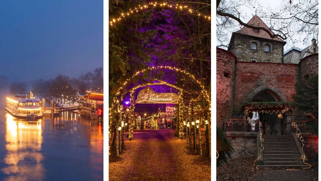 Schiff, Wald oder Schloss: In Bayern gibt es einige außergewöhnliche Weihnachtsmärkte.