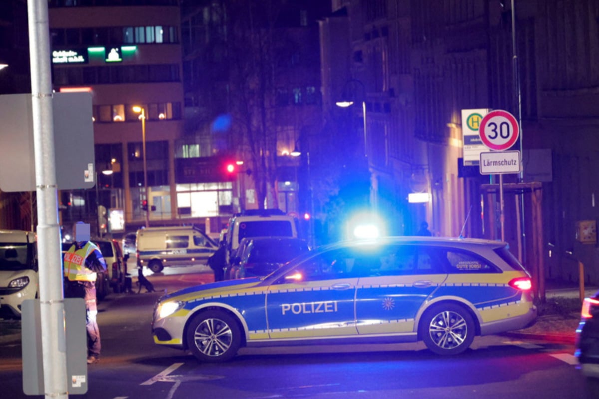 Straßensperrung wegen Razzia auf Sonnenberg