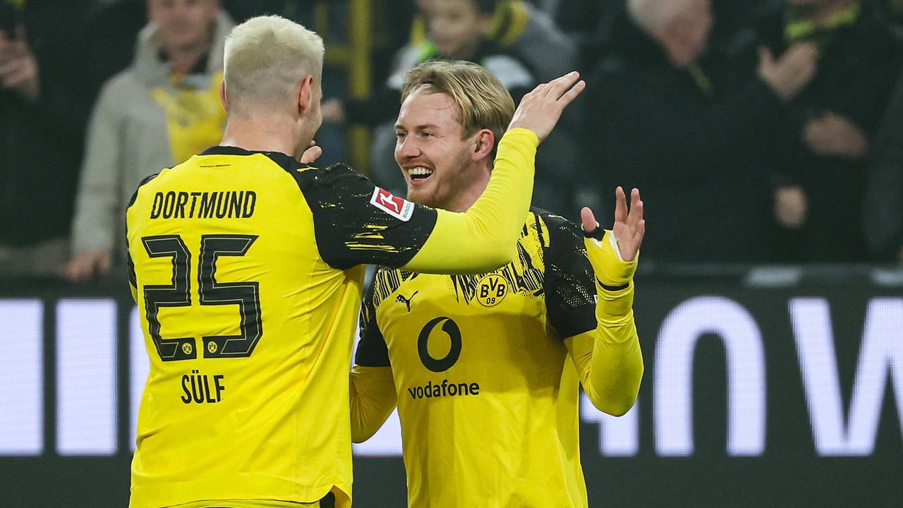 Fußball-Bundesliga: Borussia Dortmund gewinnt hitziges Duell gegen Gladbach