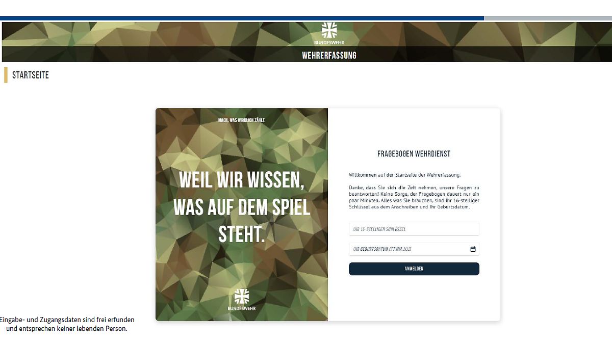 Im Januar geht es los: Diese Fragen stellt die Bundeswehr bei der Musterung