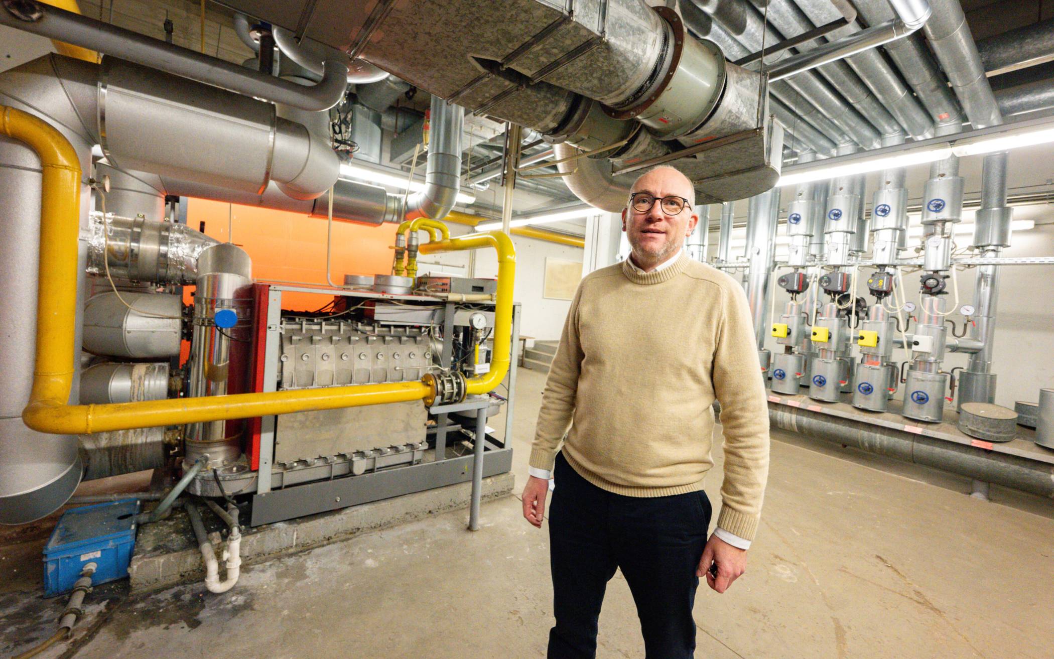 Ein Heizkessel im Tannenbuscher Schulzentrum ist kaputt. Eine Lösung ist in Sicht, wie Schulleiter Eike Schultz sagt.