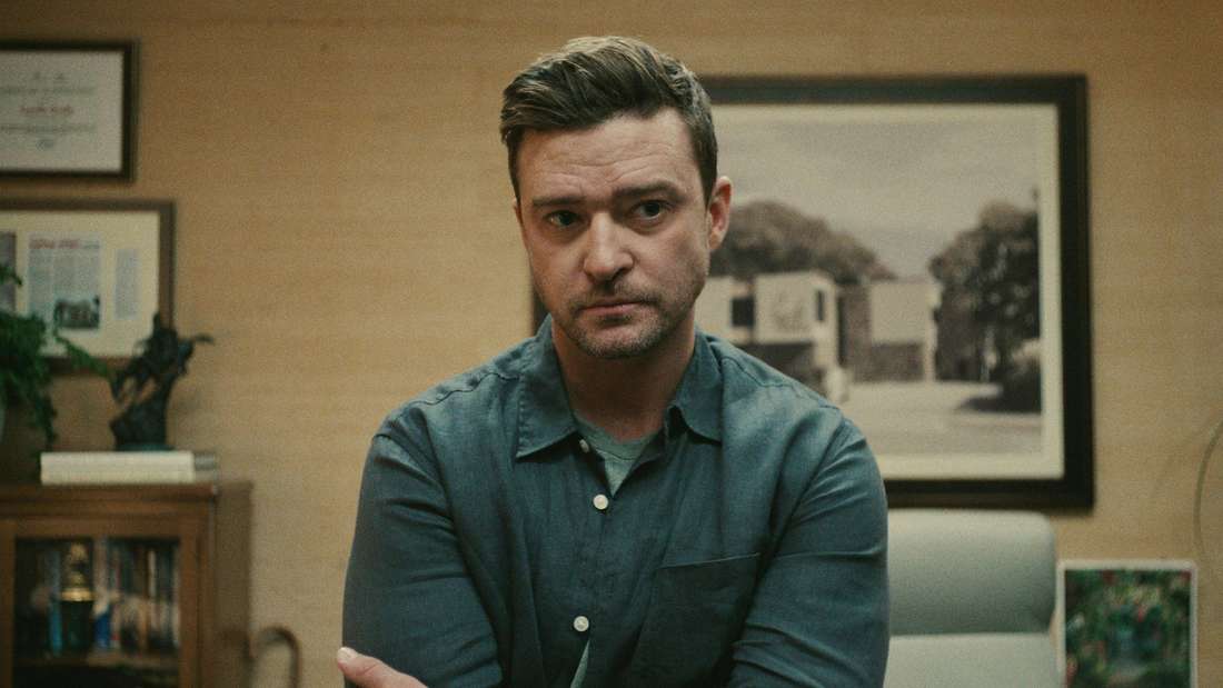Justin Timberlake blickt ernst und weiß um seine Krankheit