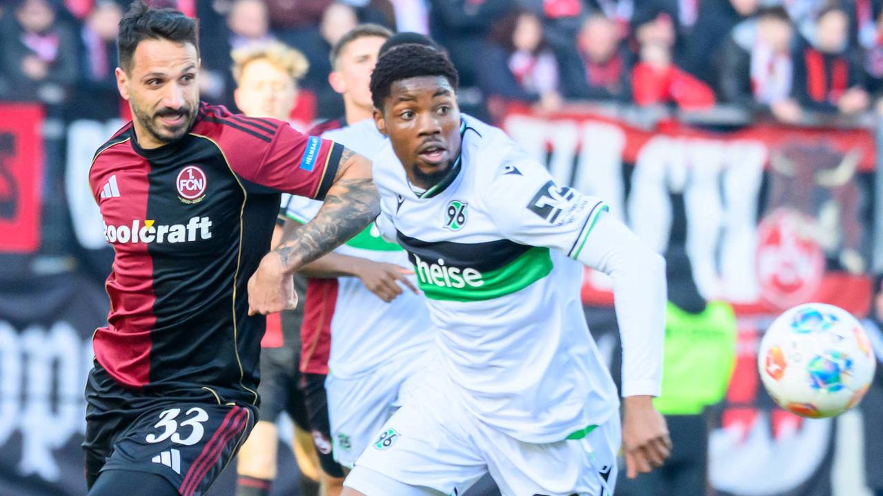 Leidenschaftliches Nürnberg dreht Partie gegen Hannover