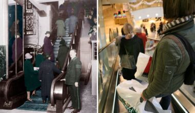 Vor 100 Jahren fährt in Berliner Warenhaus die erste Rolltreppe an