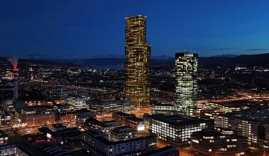 Dieses Hochhaus soll bei der Hardbrücke gebaut werden