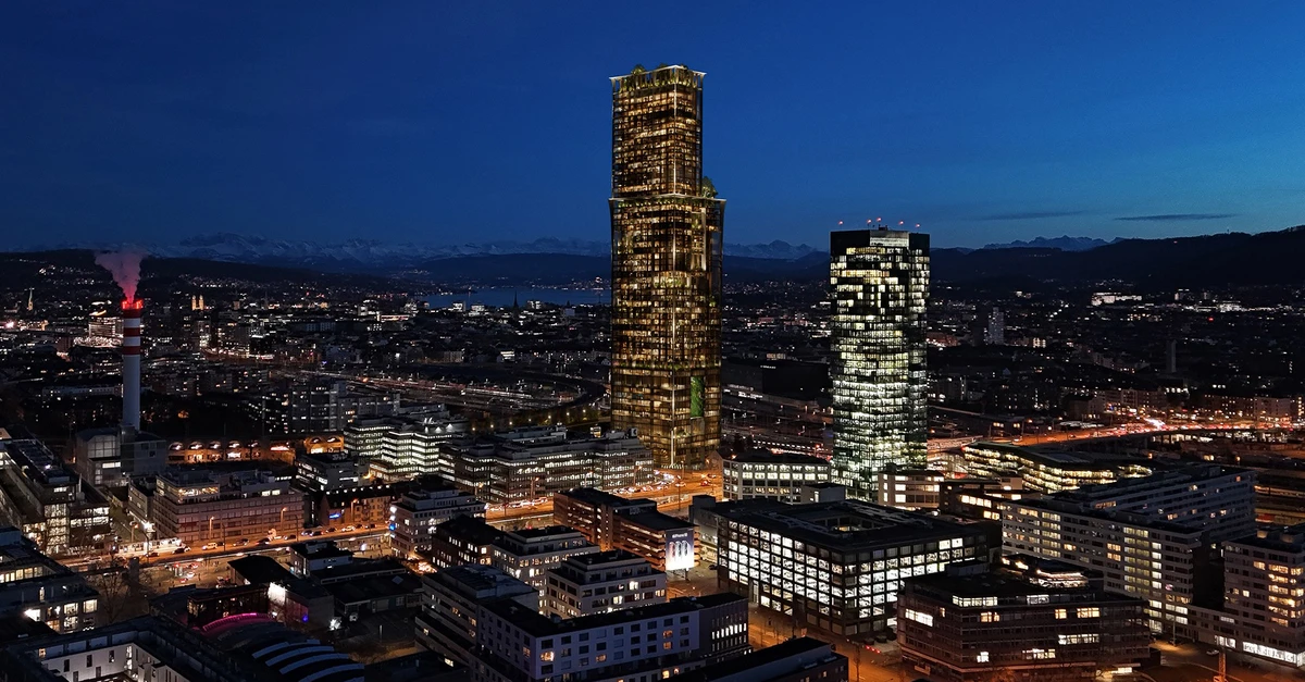 Dieses Hochhaus soll bei der Hardbrücke gebaut werden