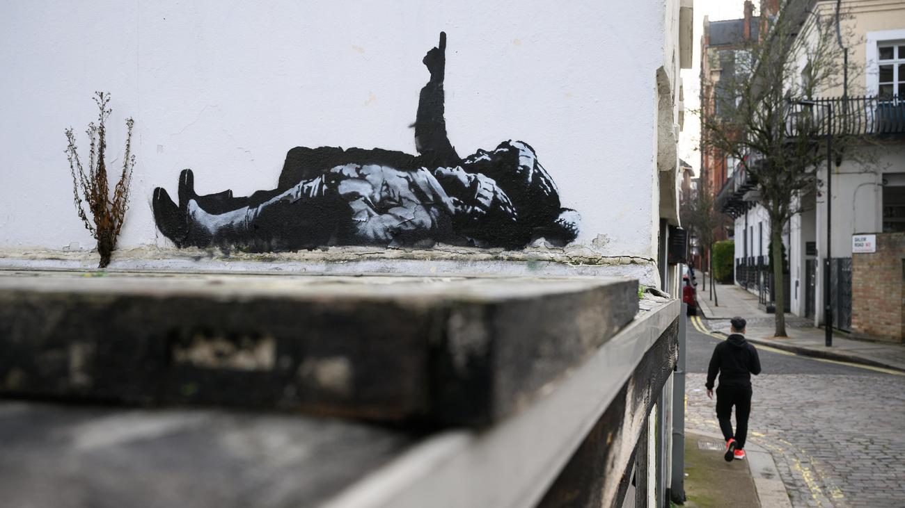 Banksy: Banksy bekennt sich zu neuen Graffitis in London