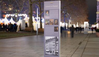 Malerei: Stele auf Caspar-David-Friedrich-Weg in Dresden eingeweiht