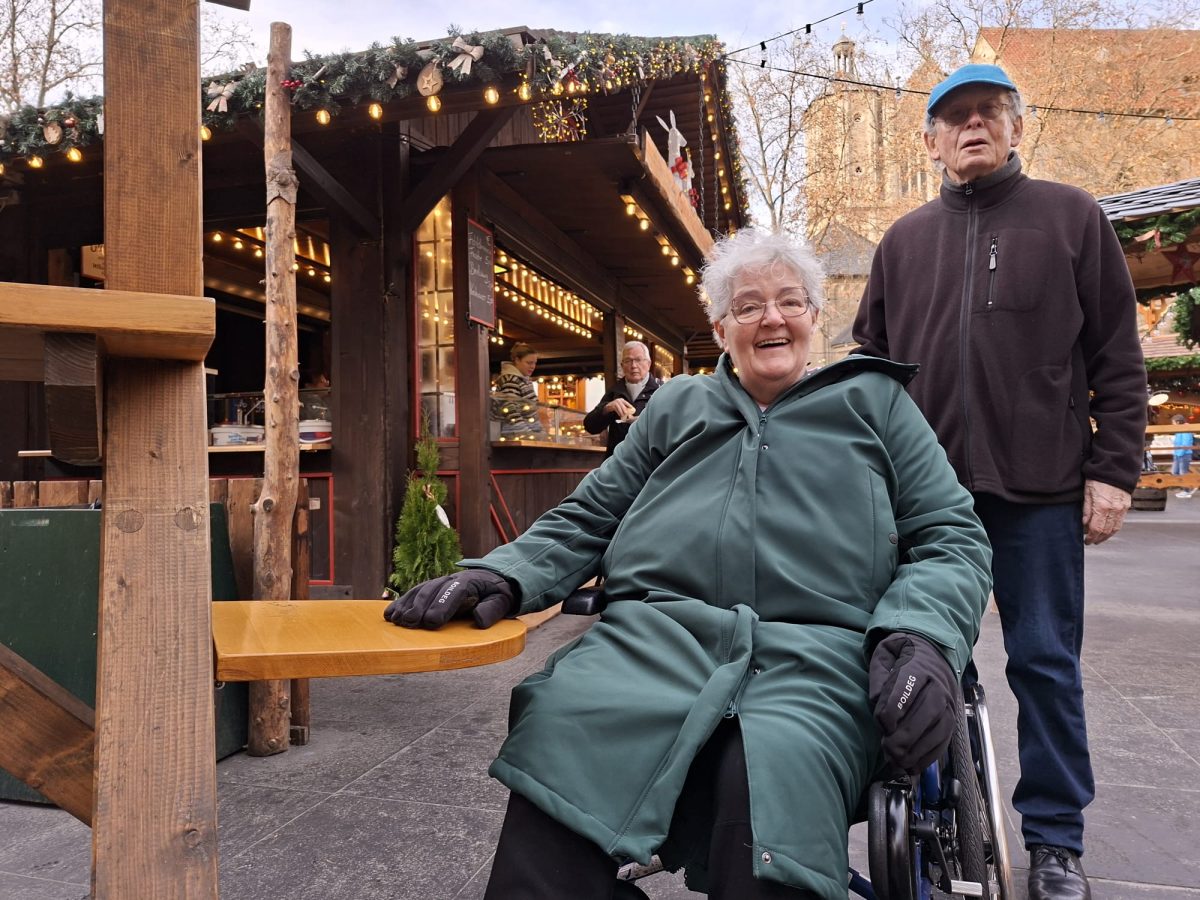 Mit dem Rollstuhl über den Weihnachtsmarkt Braunschweig: "Bin aufgeschmissen"