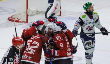 Eishockey: 13-Tore-Spektakel - Mannheim schlägt Berlin