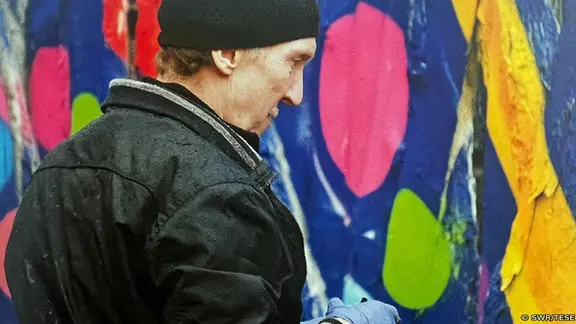 Der Sprayer Walter Fischer alias "OZ" (© SWR/TESE, für die Sendung "City of OZ" in der ARD Audiothek)