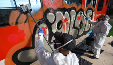 Züge und Anlagen in Berlin bundesweit am häufigsten mit Graffiti beschmiert
