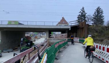 Unterführung an Dachauer Straße monatelang gesperrt