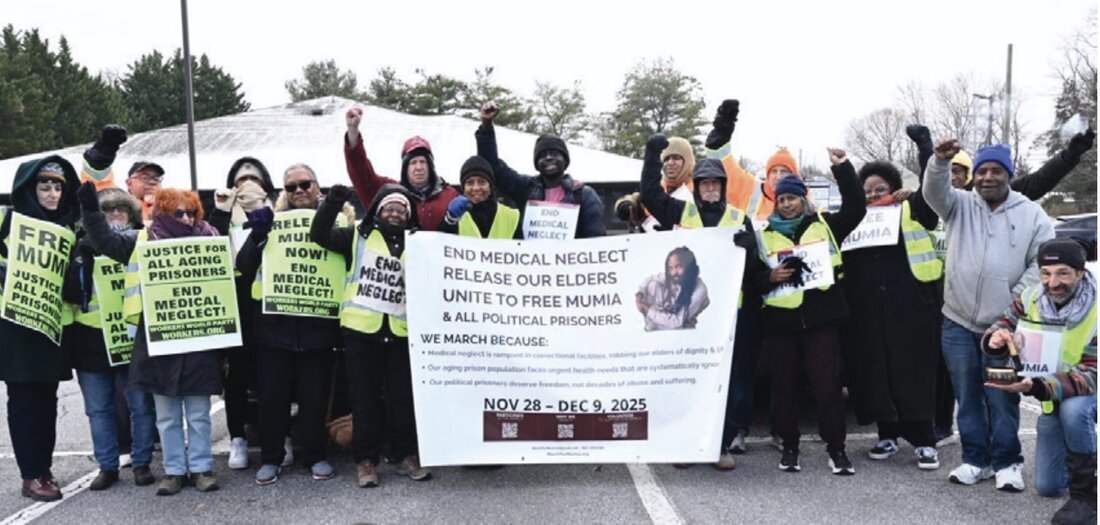 Gemeinsam für Mumia, Tageszeitung junge Welt, 15.12.2025