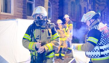 Tote Person bei Brand in Stuttgart