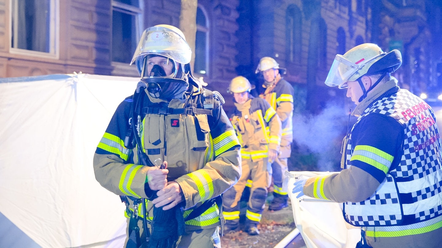 Tote Person bei Brand in Stuttgart