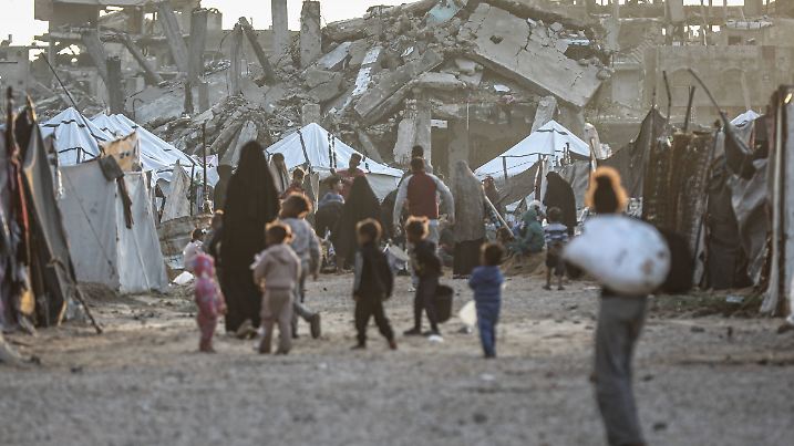 Heavy rain causes widespread damage in Nuseirat