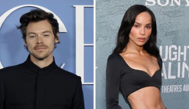 Collage: Harry Styles, Zoe Kravitz