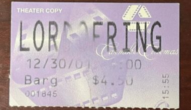 Kino-Fan findet sein 24 Jahre altes Herr der Ringe-Ticket, teilt es auf Reddit und alle sind erstaunt, wie günstig es war