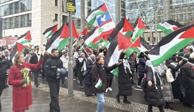 Berlin: In 2025 mehr Demonstrationen mit Nahost-Bezug