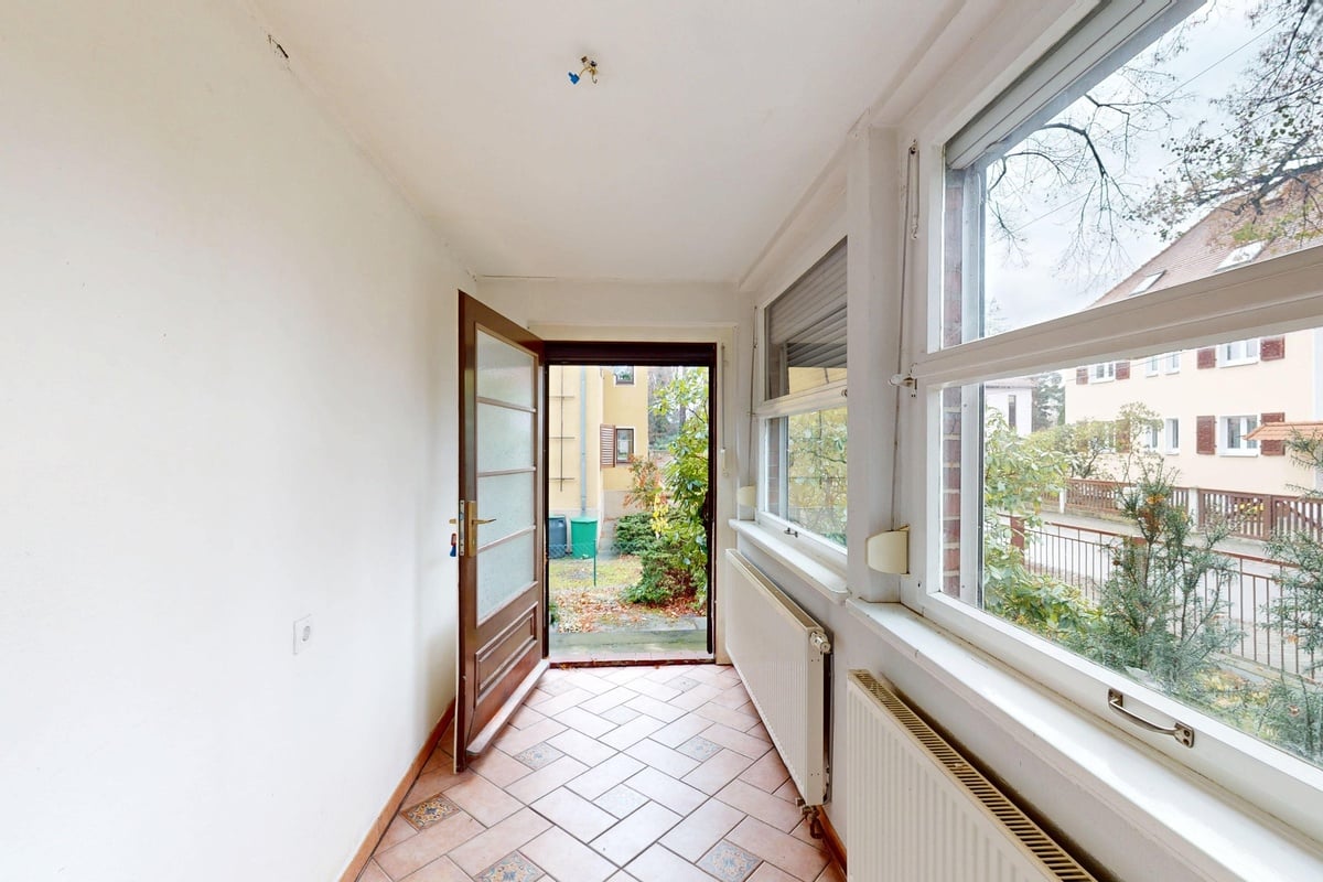 In Dresden ist dieses Haus frei