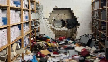 Einbruch Gelsenkirchen: Sparkasse mit Spezialbohrer geplündert