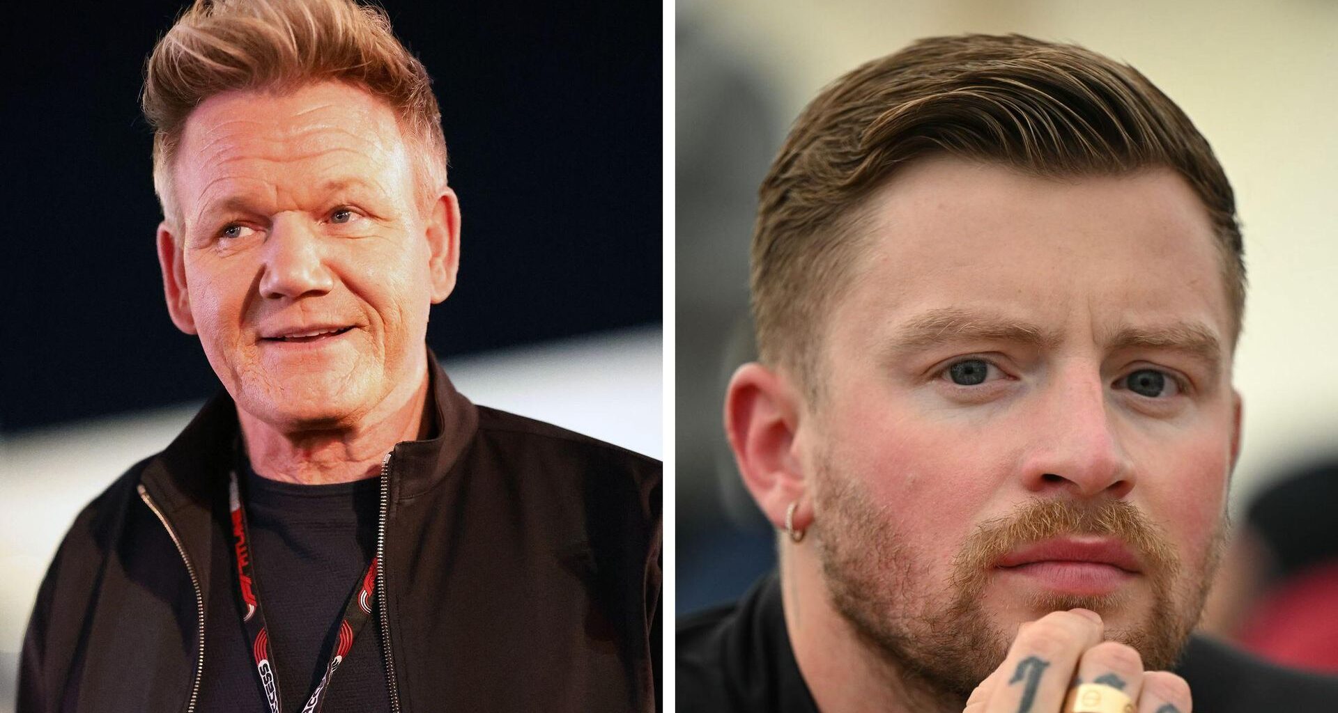 Collage: Gordon Ramsay und Adam Peaty